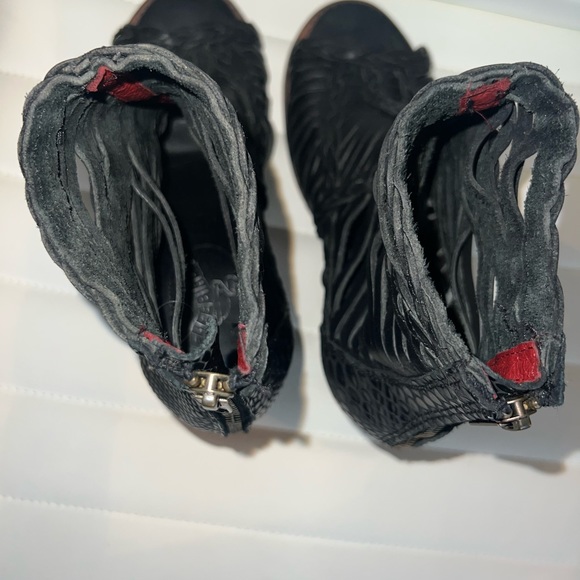 Freebird black leather booties - Picture 5 of 6